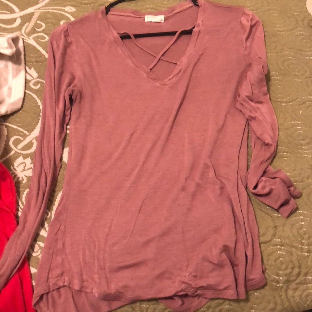 Pink shirt
